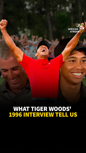 WHAT TIGER WOODS' 1996 INTERVIEW TELL US