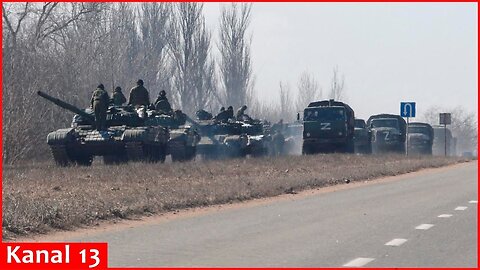 Russian army equipment passes through Mariupol–Preparation made for intensive attack on Zaporizhzhia
