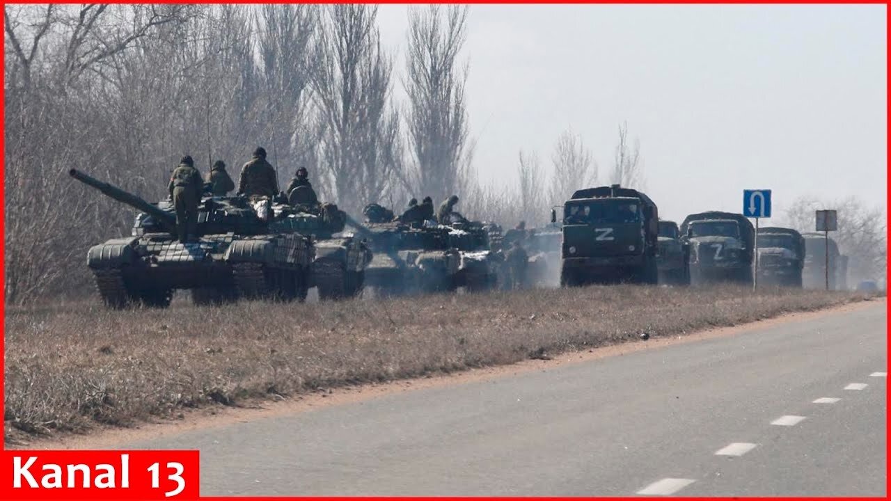 Russian army equipment passes through Mariupol–Preparation made for intensive attack on Zaporizhzhia