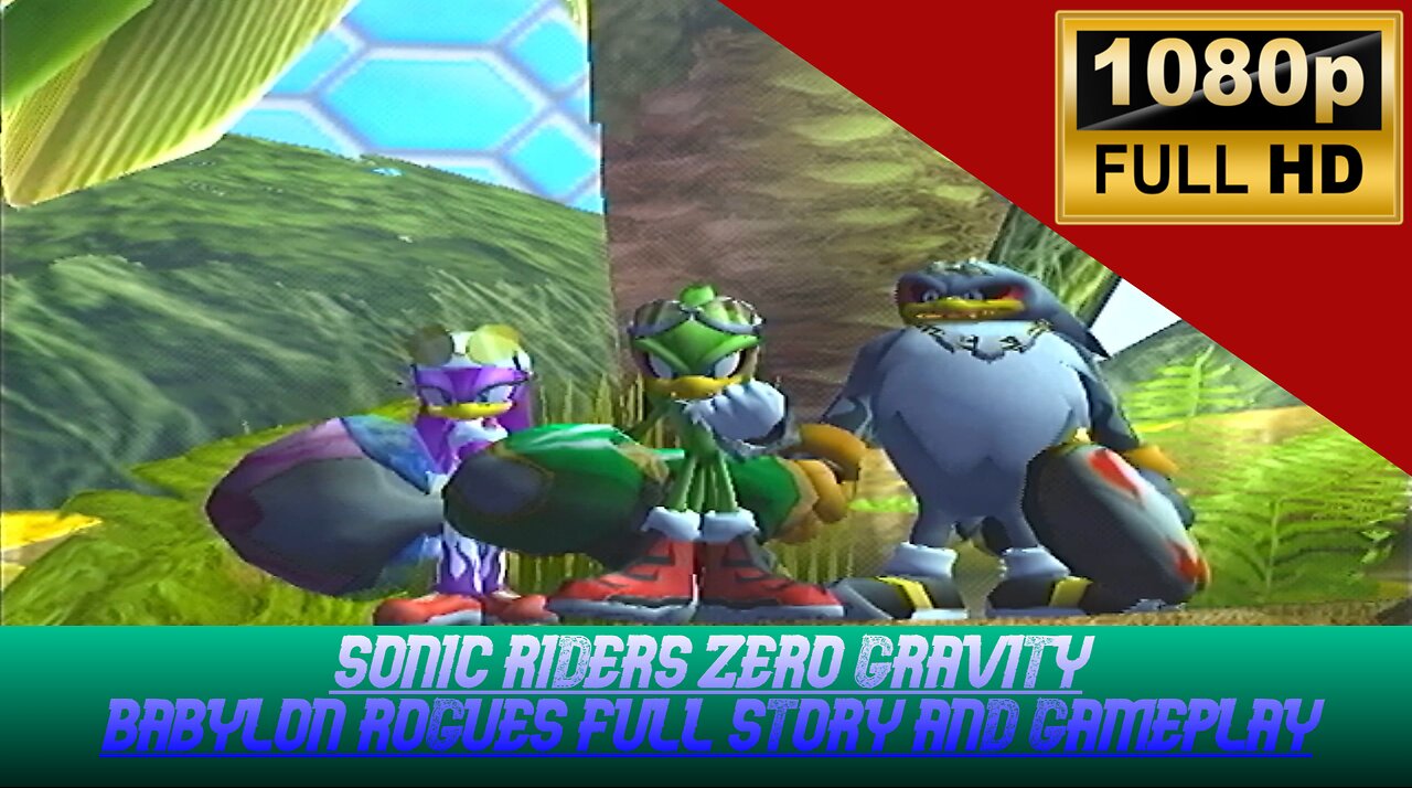 Sonic Riders Zero Gravity | Full Babylon Rogues Story Playthrough