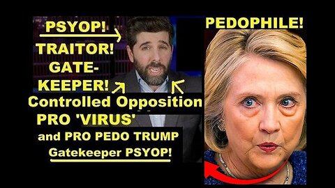 Controlled Opp PRO 'Virus' Pedo TRUMP Psyop 'The People's Voice' in Plain Sight!