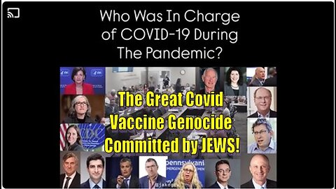 Americans Suffered a Holocaust Perpetrated by the Jews!