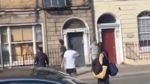 "Discovering the Fighting Irish Spirit: Migrants' Takeover of a Dublin Building"
