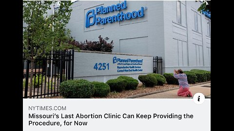 PRAYER: Prayer In St Louis - The Last Abortion Clinic (Thumbnail photo taken by New York Times)