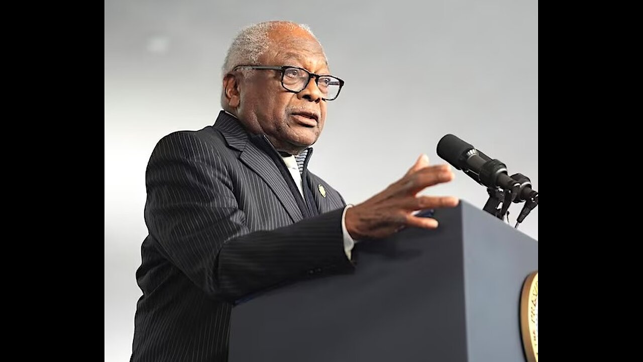 Rep. Clyburn Blames Media for Democrats' Dropping Ratings