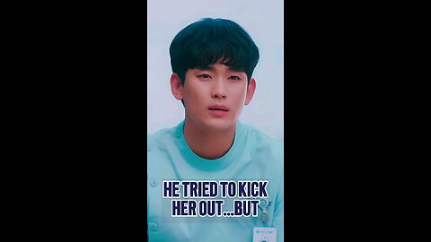 He Tried To Kick Her Out…but 😂 #funnyscene #couplefights #funnykdrama #kdramacouple #kdramafunny