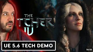 The Witcher 4 Tech Demo Metatron Reaction