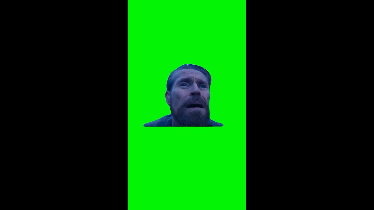 Willem Dafoe Looking Up