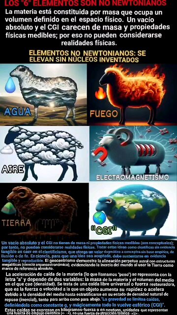 Los 5 elementos son no newtonianos