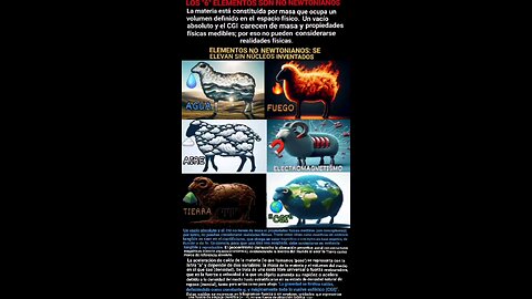 Los 5 elementos son no newtonianos