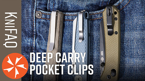 KC FAQ #216: Sleek & Subtle EDC Knives