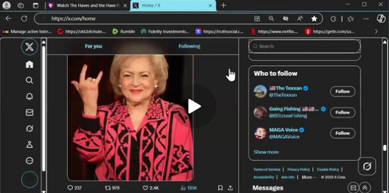 Shocking Betty White - High Priestess Pedogate