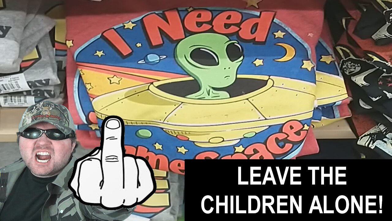 (BBT Rant) Alien Ghey T-Shirts At Walmart!