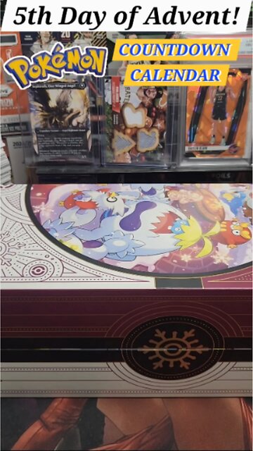 Advent Day 5, Pokémon Countdown Calendar