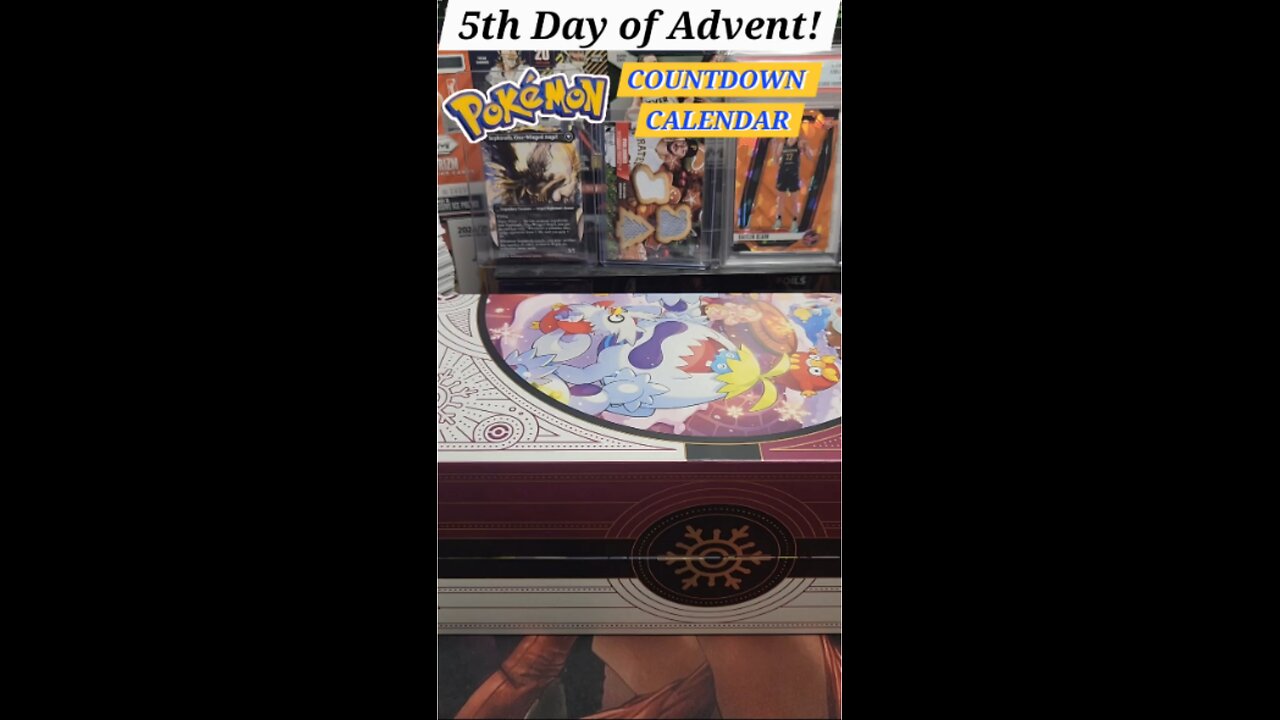 Advent Day 5, Pokémon Countdown Calendar