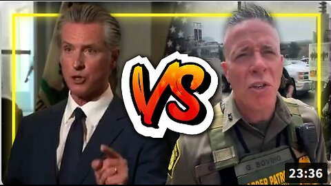 VIDEO: Trump's ICE / Border Patrol Agents Turn Up The Heat By Crashing A Governor Newsom Event In California & Arresting Illegal Aliens