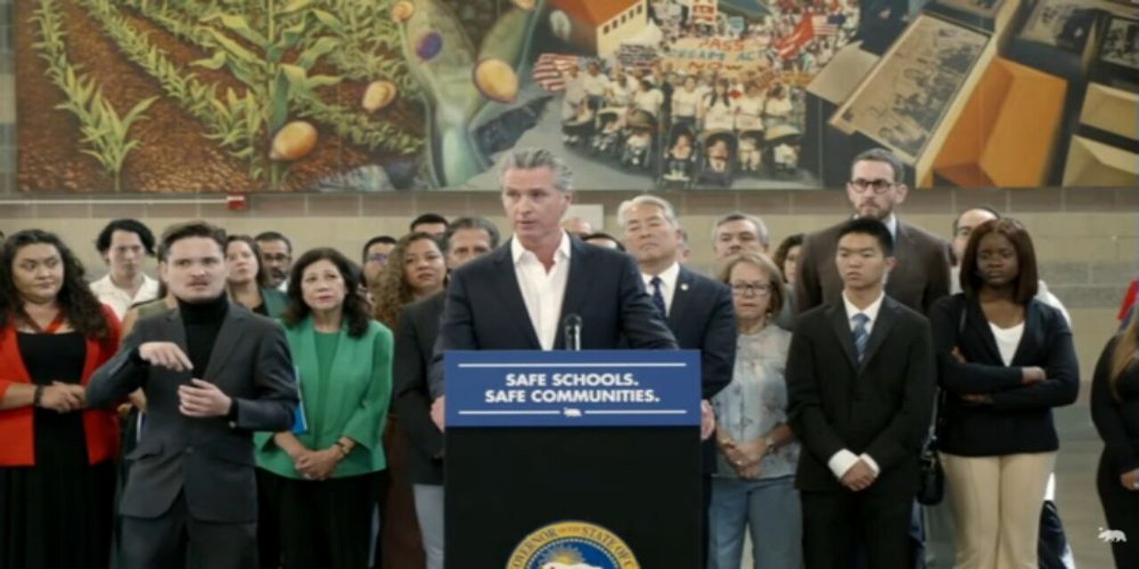 Newsom Signs California Ban on ICE Agent Masks