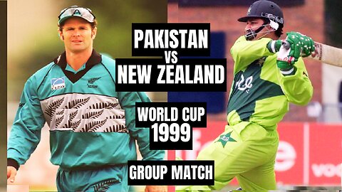 Saeed Anwar's Fiery Start and Inzamam Finishes in Style | Shoaib Super Fast WC 1999 | Pak vs NZ