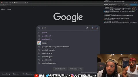 Searching GOOGLE on GOOGLE