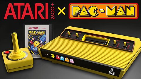 Atari x PAC-MAN Collection: New Console, Joysticks & Games