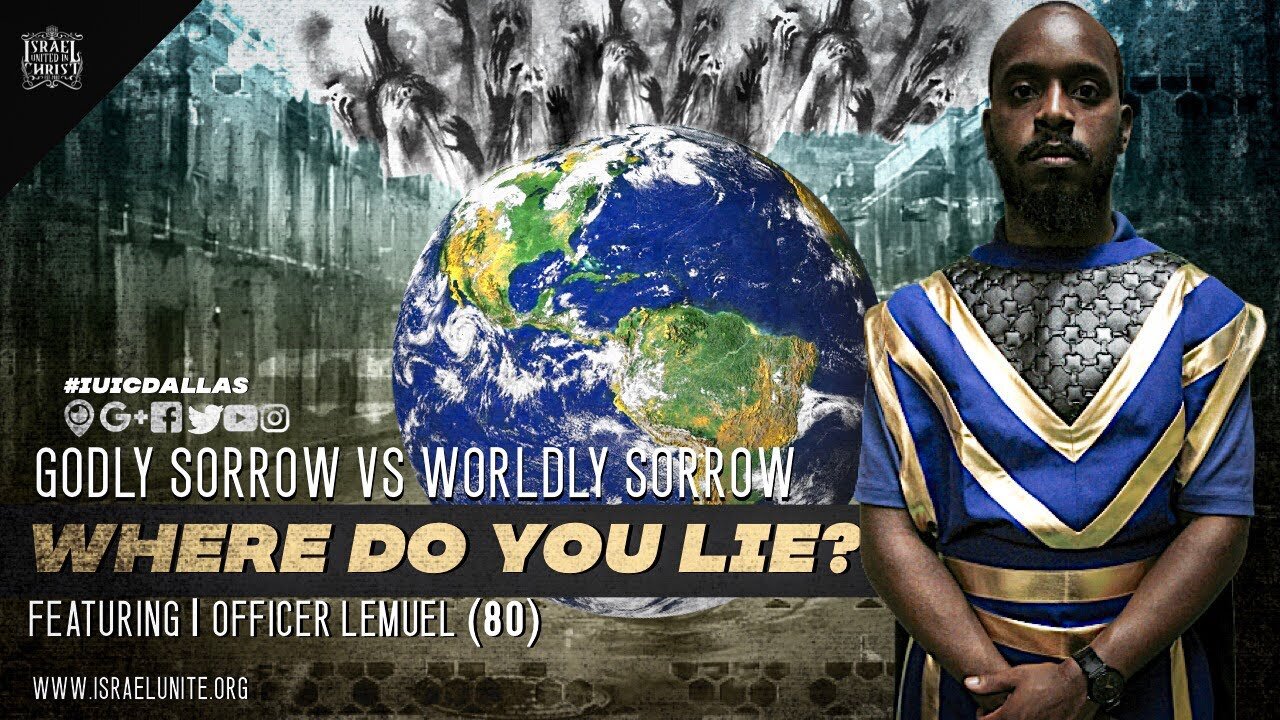 InTheClassroom Godly Sorrow vs. Worldy Sorrow Where Do You Lie