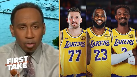 FIRST TAKE | Stephen A.: Lakers’ Big 3 of LeBron, Luka & Ayton Is the Scariest in the West