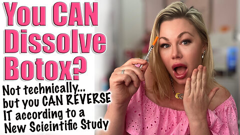You Can Dissolve Botox? Not technically, NEW study shows how to reverse it! Wannabe Beauty Guru