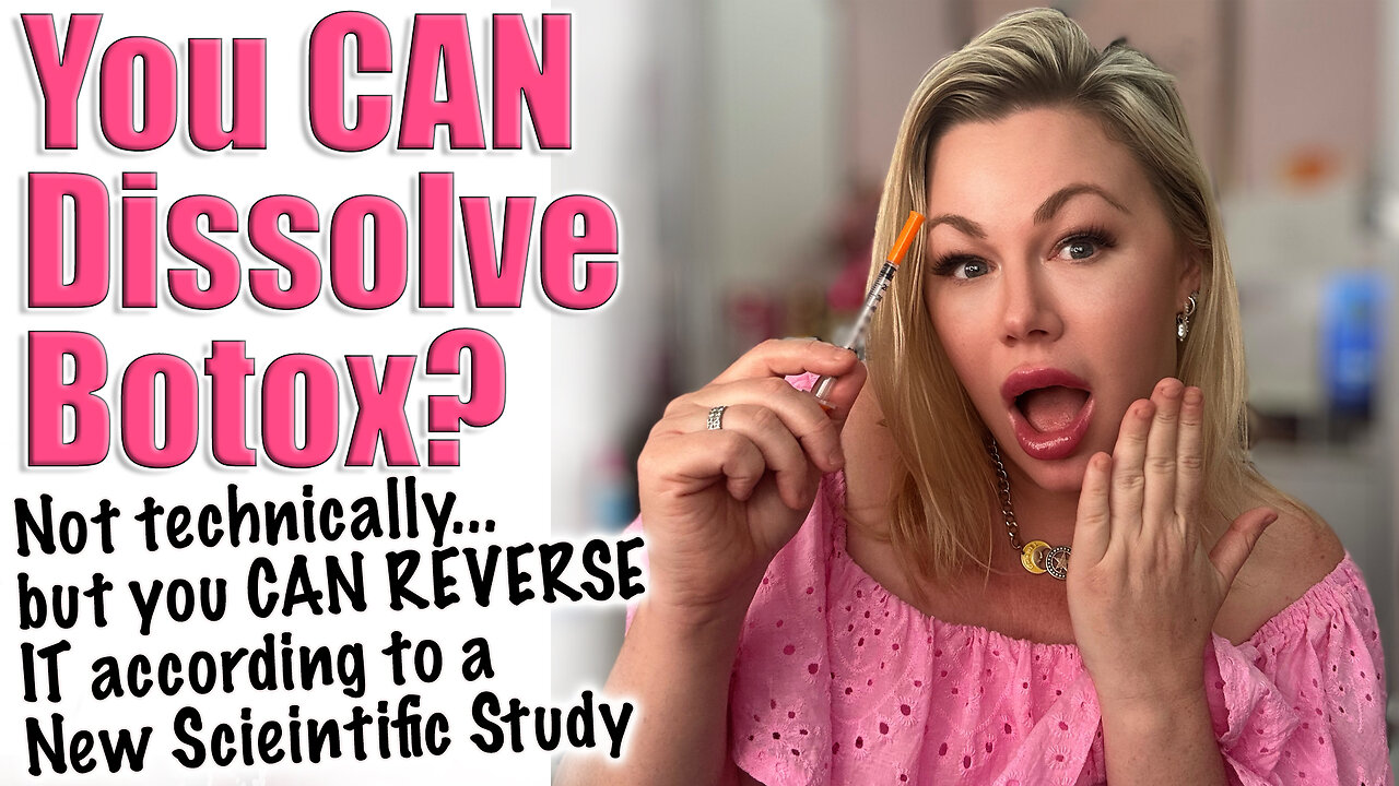 You Can Dissolve Botox? Not technically, NEW study shows how to reverse it! Wannabe Beauty Guru