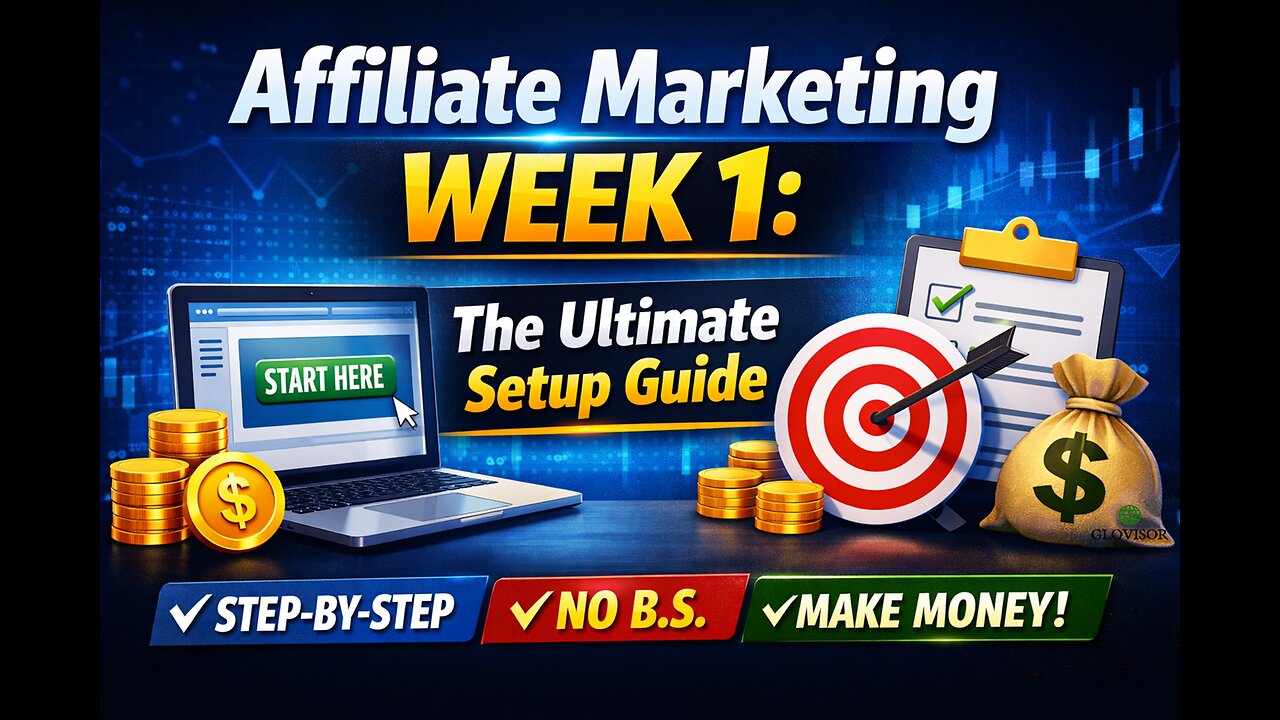 Affiliate Marketing Week 1: The Ultimate Setup Guide