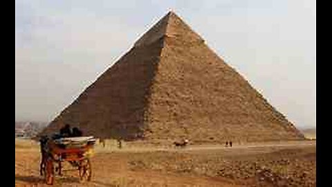 Egyptian Labyrinth and Lighting UFO Video