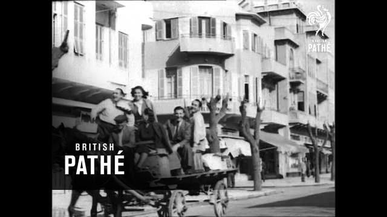 MARTIAL LAW IN TEL AVIV & JERUSALEM (1947)