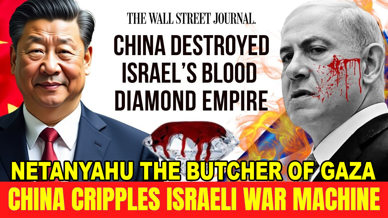 Israel’s Blood Diamonds Funded Its Military - China Made the Whole System Obsolete
