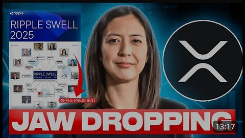 JAW DROPPING MONSTER XRP ANNOUNCEMENT!!! - RIPPLE PRESIDENT AT SWELL!