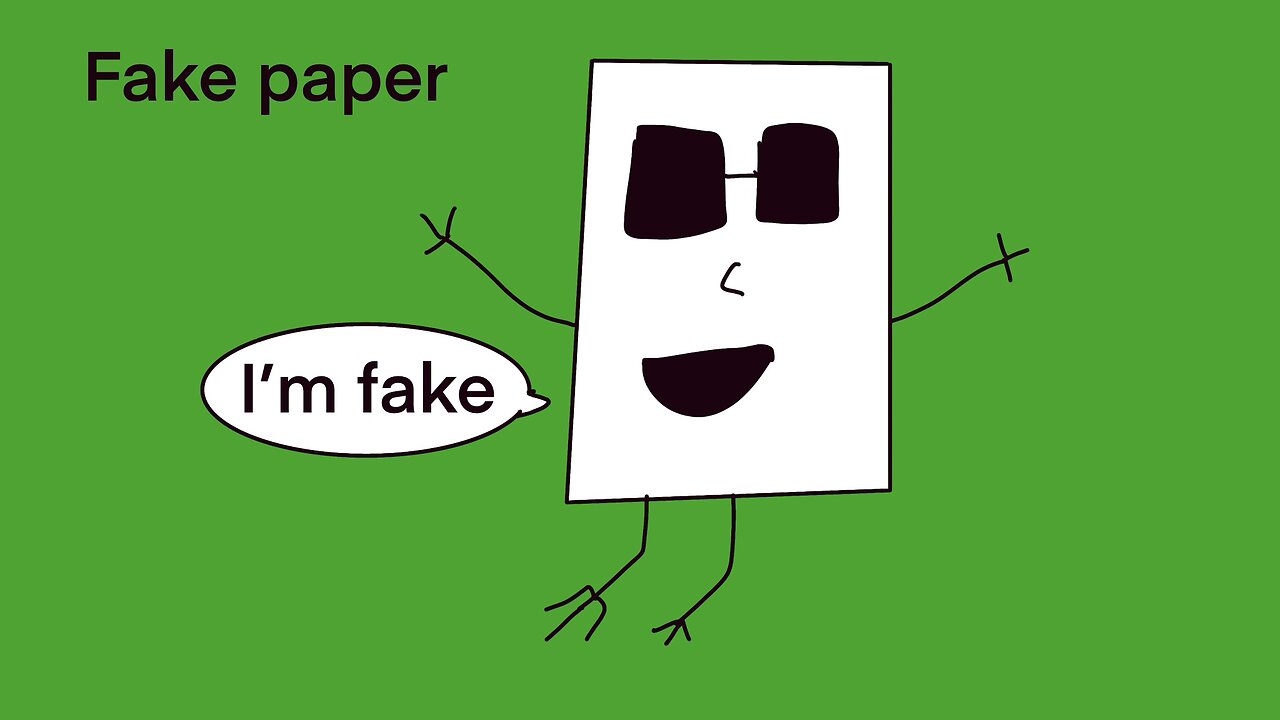 Fake paper