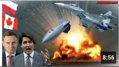 "Half-Ton RBK-500 Cluster Bomb from Russia Eliminates Canadian & Polish Mercenaries in Ukraine"