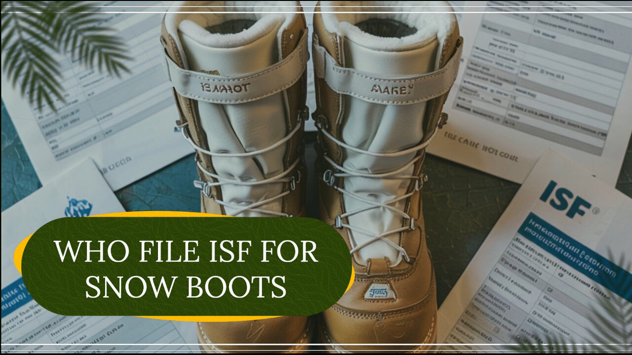 Who File ISF For Snow Boots