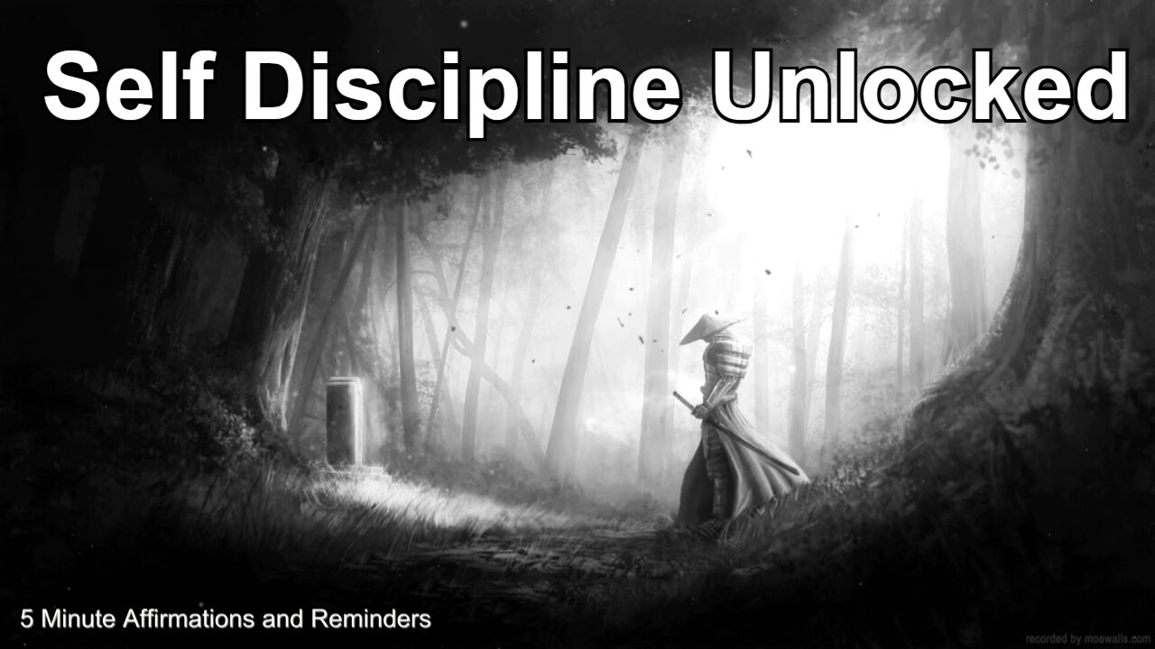 5 Minute Affirmations for Self Discipline