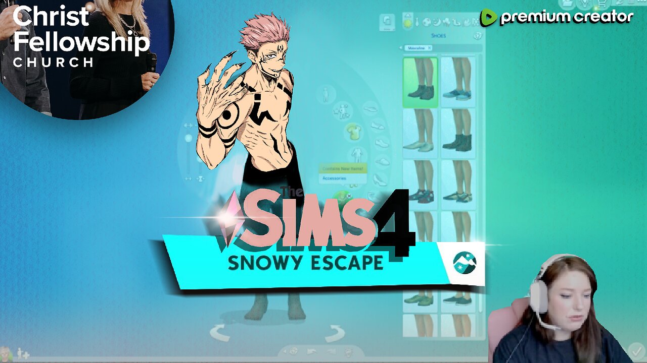 Church & Jujutsu Kaisen Sims 4 | Sunday at 7:25 am central