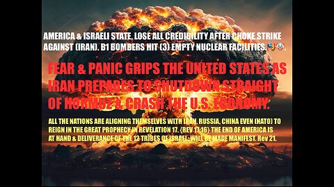 Cease fire fail; Israel & IRAN continues to fight. No confirmed deal.