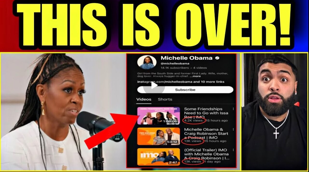 Michelle Obama FREAKS OUT After New Career FLOPS, Democrats Leave Her To Support Trump.