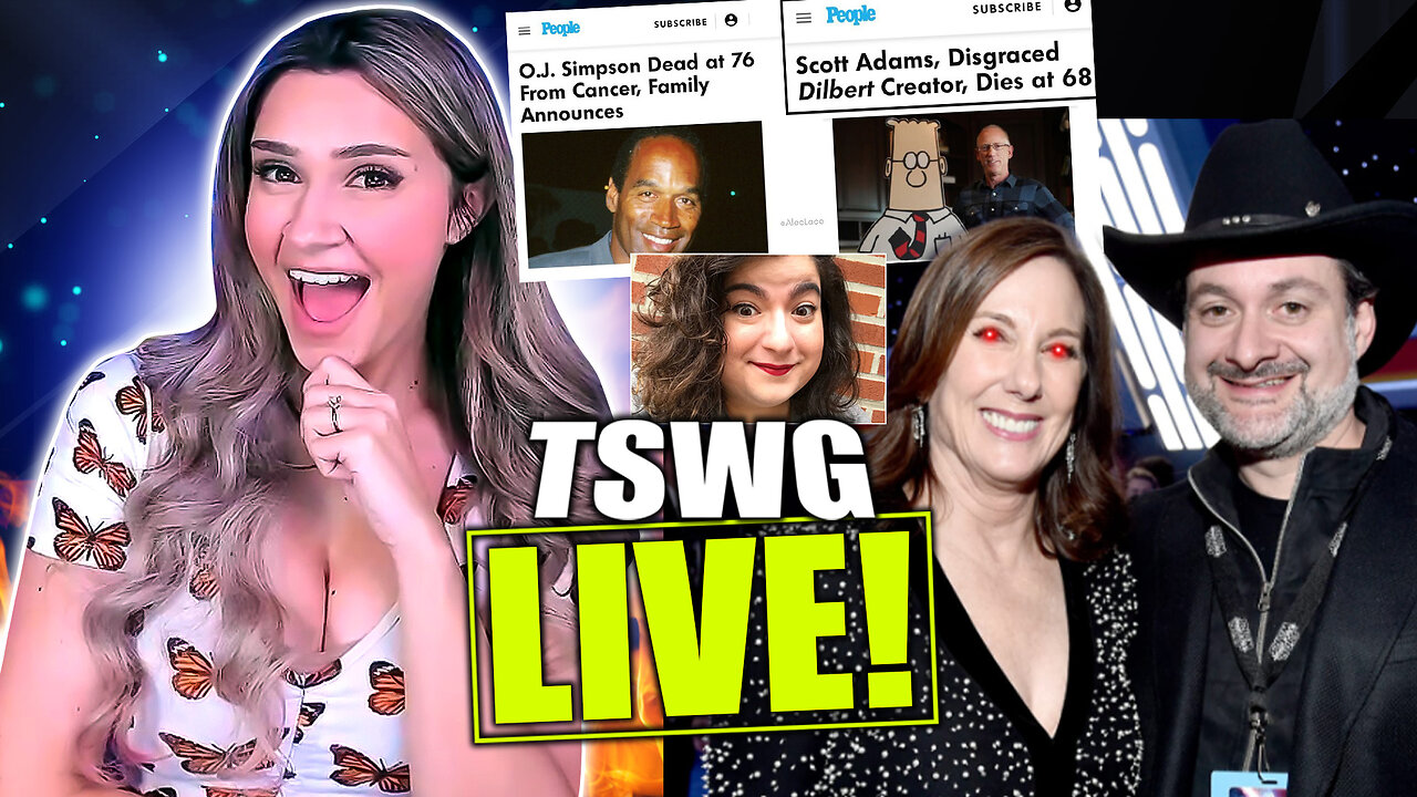 TSWG LIVE: FILONI In KK OUT | Scott Adams DISGRACED By Woke Feminist