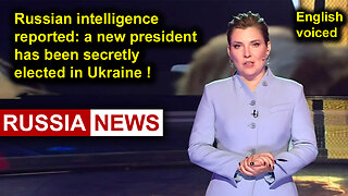 Russian intelligence reported: a new president has been secretly elected in Ukraine!
