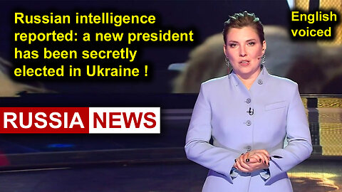 Russian intelligence reported: a new president has been secretly elected in Ukraine!