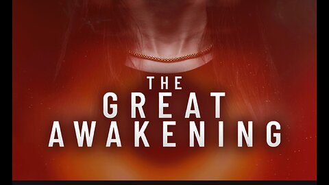 My "Great Awakening"