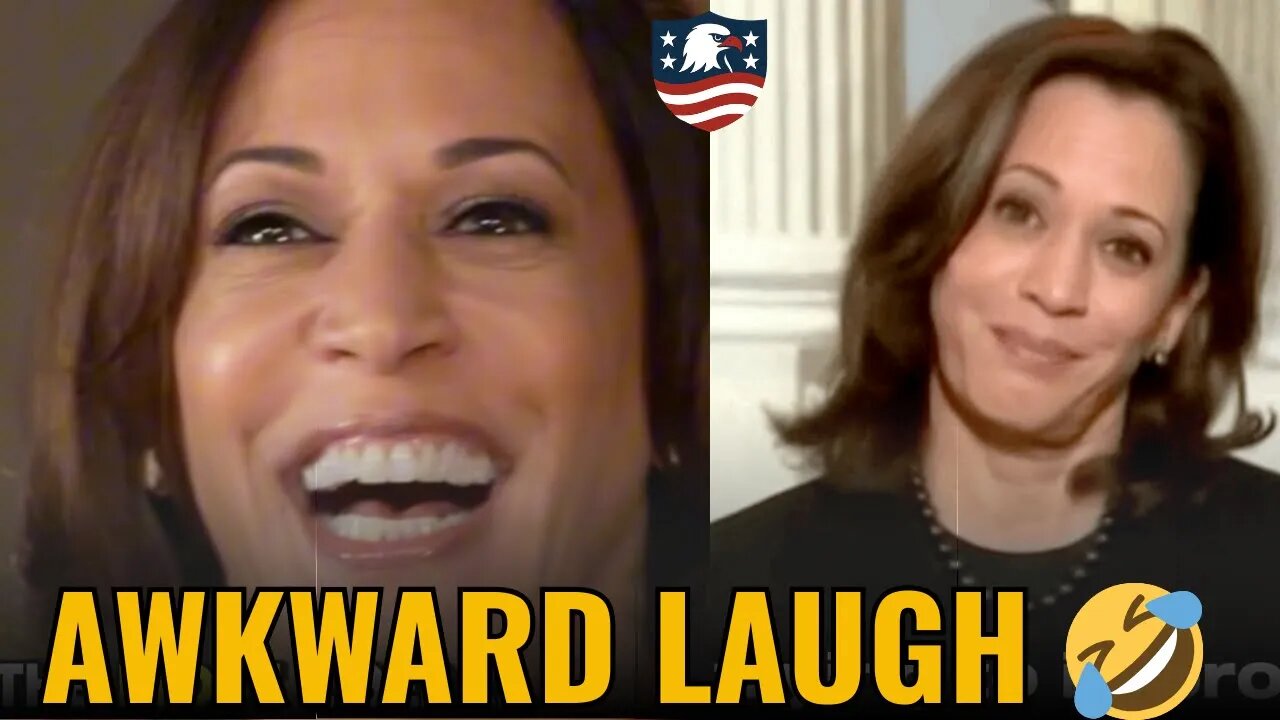 Cringe Moments: Kamala Harris Laughs Off Serious Interview Questions