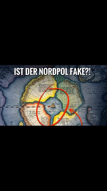 Der Nordpol ohne Eis mit einem schwarzen Monolithen in der Mitte?!