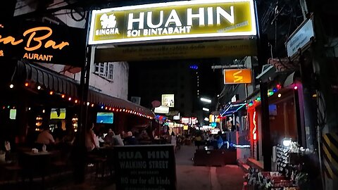 Walking street, umm maybe. Plenty of fun though. #huahin #thailife #trending