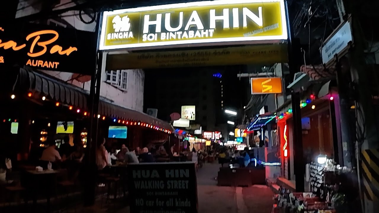 Walking street, umm maybe. Plenty of fun though. #huahin #thailife #trending