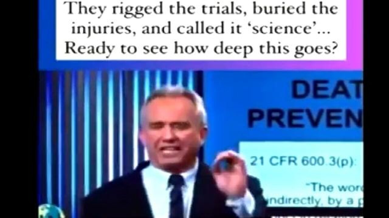 PROOF RFK JR. IS "CONTROLLED OPPOSITION" ⚡