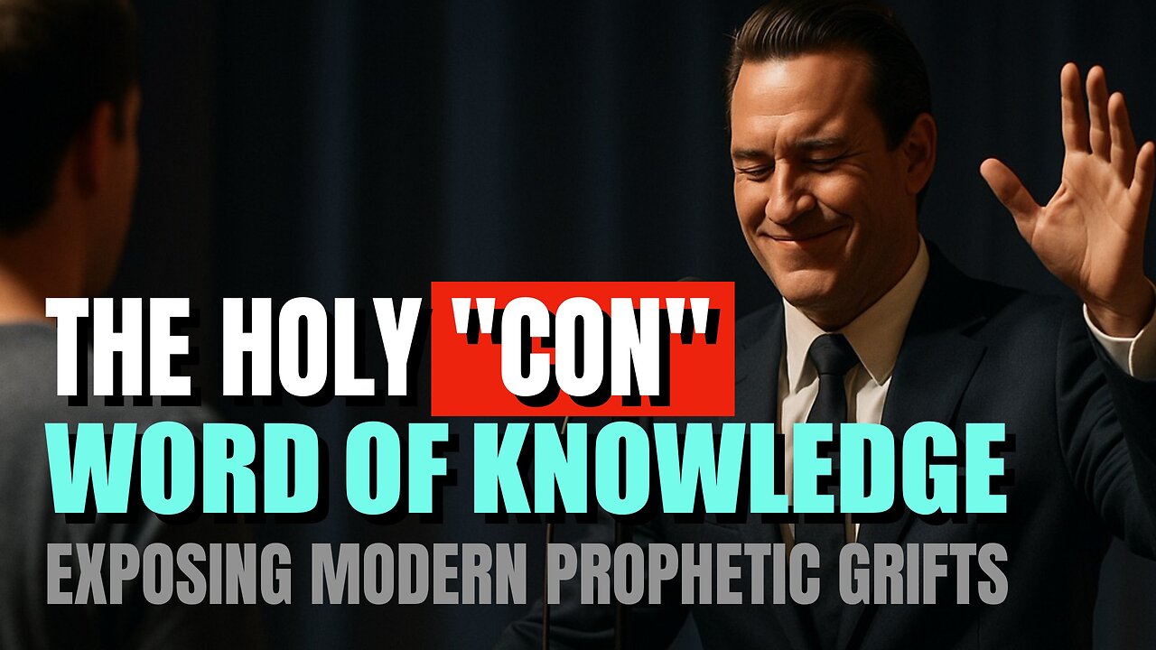 The Holy Con: Word of Knowledge - Exposing Modern Prophetic Grifts | Jed Hartley | Podcast Ep. 366